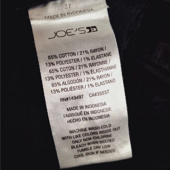 Joe's Jeans Flawless Curvy Bootcut High Rise Denim Jeans 27 x 33" Tall Stretch - Picture 4 of 9